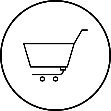 Unique Empty Cart Vector Icon 20662419 Vector Art at Vecteezy