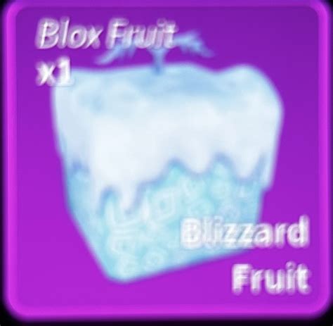 Blox fruit Blizzard fruit (not permanent), Video Gaming, Gaming ...