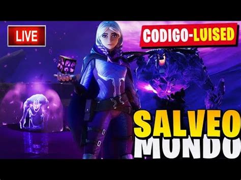 Fortnite Salve O Mundo Ao Vivo Ajudando Rei M Tico Youtube