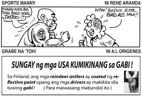 Komiks Enero 7 2018 Pilipino Star Ngayon