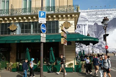 Eating At The Iconic Café De La Paix In Paris