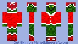 Christmas Grinch Minecraft Skin