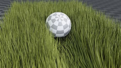 Procedural Grass Interactions With Geometry Nodes R Blender