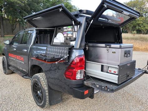 Bushtech Aluminium Hardtop für Toyota Hilux Revo Rocco Pickups 2015