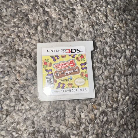 Cooking Mama 5 Bon Appetit Nintendo 3ds 2014 Cartridge Only Ships