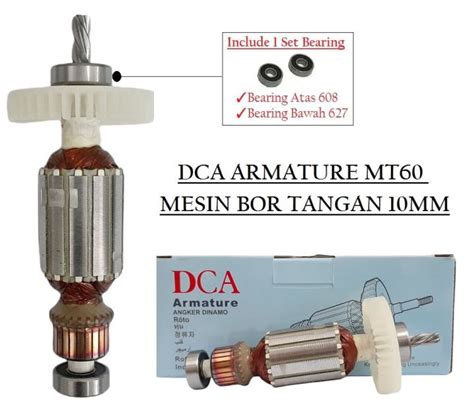 Mt Armature Angker Mesin Bor Tangan Listrik Mm Electric Hand Drill