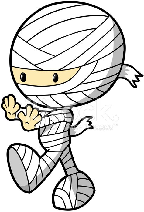 Cute Mummy Vector Illustration Stock Photo Royalty Free Freeimages