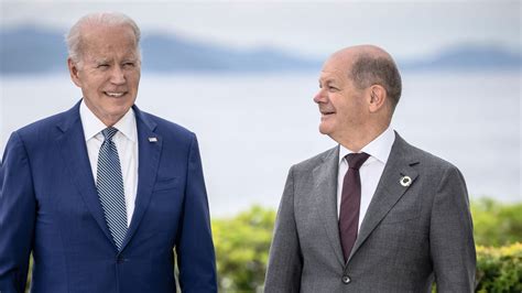 Olaf Scholz Auf Usa Reise Ist Joe Biden Ein Verl Sslicher Partner