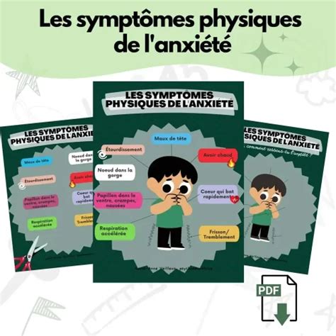 Sympt Mes Physiques De L Anxi T Ado