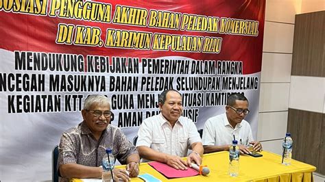 Antisipasi Penggunaan Bahan Peledak Ilegal