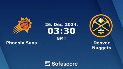 Suns Vs Nuggets Scores Predictions Sofascore