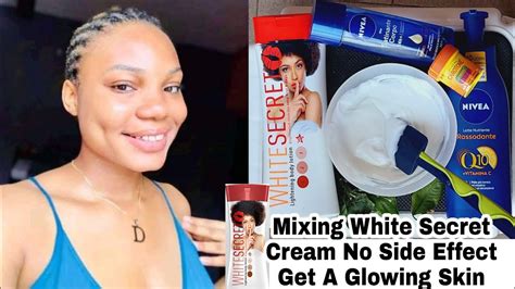 Mixing White Secret Cream With Niveaq How To Use White Secret Cream