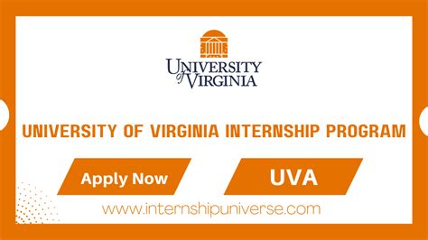 Join The University of Virginia Internship in 2024 - Internship Universe