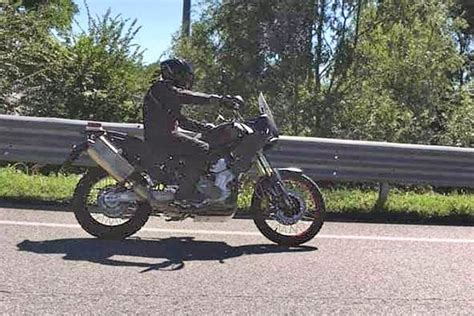 New Aprilia Tuareg Adventure Bike Spotted Outside Its Box Adv Pulse