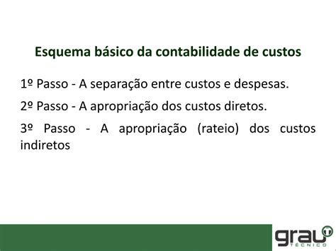 Slides Contabilidade De Custos Aula 1pptx