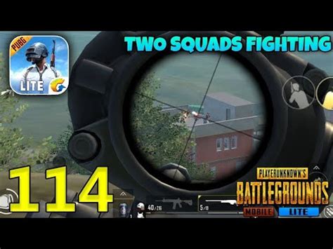 Two Squads Fighting Each Other Pubg Mobile Lite Solo Vs Sqaud Game