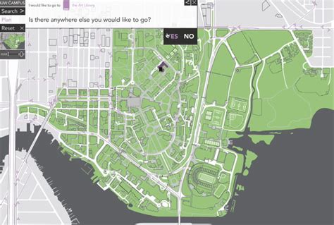 Uw Interactive Campus Map On Behance