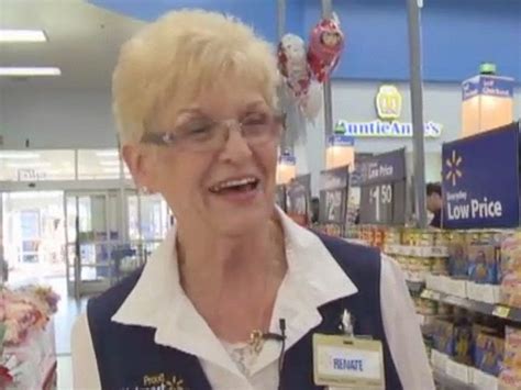 Walmart Greeter Turns Around To See Her Ex Husband 43 Years Later