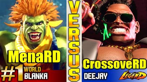 Sf Blanka Menard Vs Crossoverrd Deejay High Level Youtube