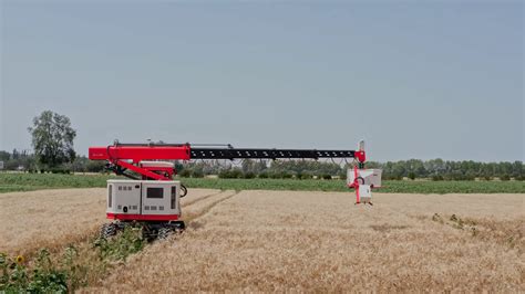 Farming Equipment Transiting Between Fields Stock Footage SBV-348672538 ...