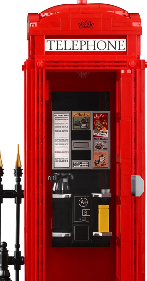 LEGO Cabina Telefonica Rossa Di Londra Presentata Ufficialmente Il