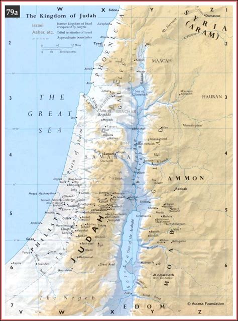 Biblical Maps Of Israel - map : Resume Examples #Kw9kAyQVJN