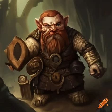 Dwarf And Gnome Hybrid From Dungeons And Dragons On Craiyon