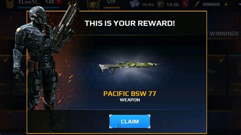 Modern Combat 5 Lucky Spin I Win PACIFIC BSW YouTube