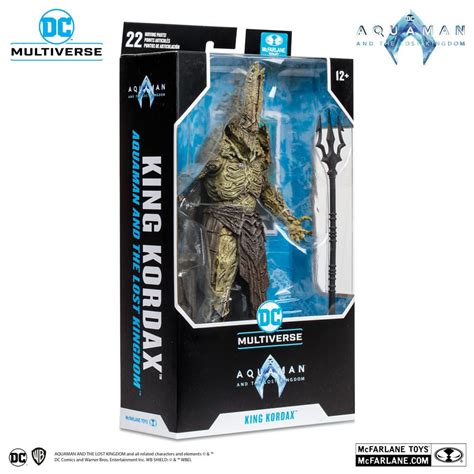 Aquaman Y El Reino Perdido Figura Dc Multiverse King Kordax Cm