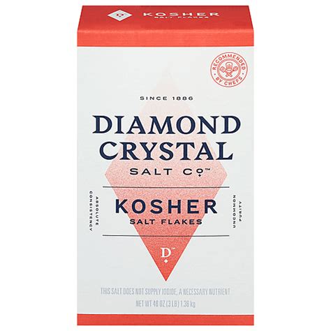 Diamond Crystal Kosher Salt Salt Spices Seasonings Foodtown