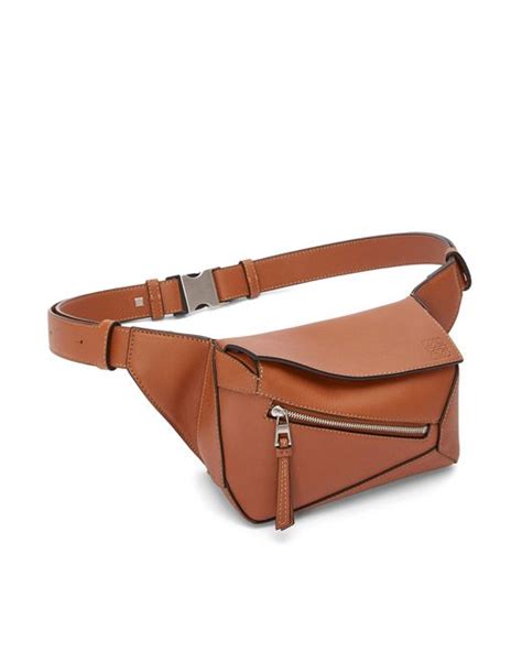 Loewe Mini Puzzle Bum Bag In Brown For Men Lyst UK