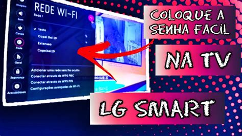 COMO CONECTAR A INTERNET WIFI NA TV LG SMART 2024 YouTube