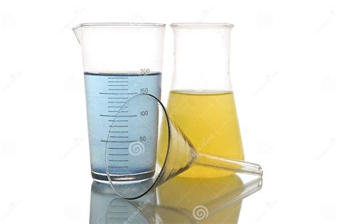 Chemical Retorts Stock Image Image Of Reagent Isolated 11802535