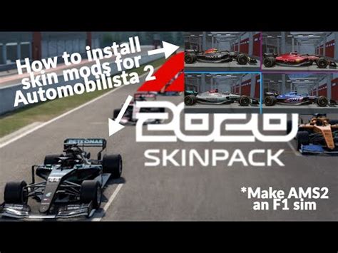 How To Install Skins For Automobilista 2 Make AMS 2 A Realistic F1 Sim