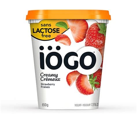 I Go Yogourt Sans Lactose Saveur Fraise G Fruiterie Potager