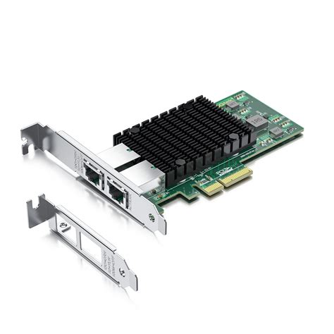 10gb Pci E Nic Network Card Single Copper Rj45 Port With Intel X540 Bt1 Controller Compare To