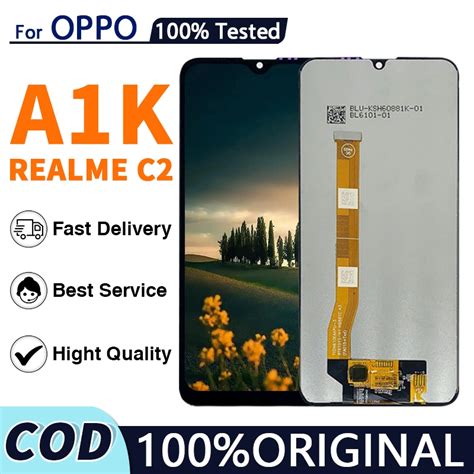 Jual 【original】lcd Oppo A1krealme C2 Fullset Touchscreen Original 100