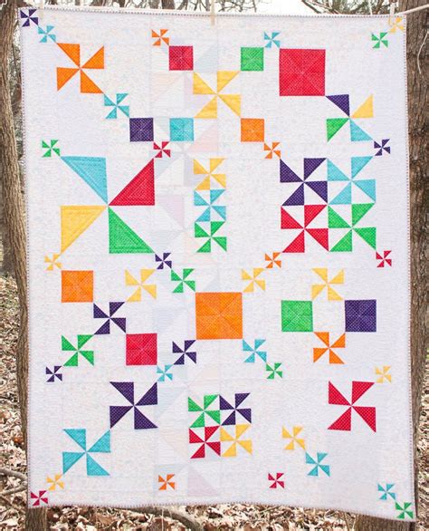 Printable Pinwheel Quilt Pattern