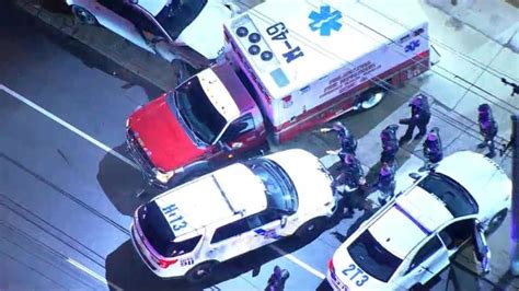 Video shows man in stolen ambulance lead Philadelphia police on wild chase