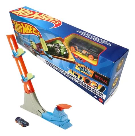 Hot Wheels Pista De Acrobacias Lançamento Vertical Mattel Frete grátis