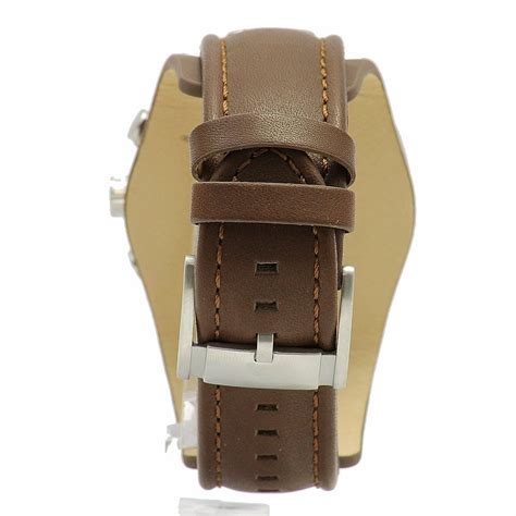 Fossil Mens Coachman Ch2891 Brown Chronograph Leather Watch