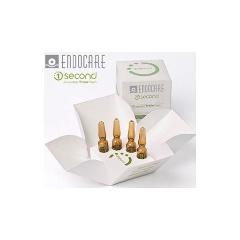 Endocare One Second Triple Flash Ampollas Farmacia Internacional