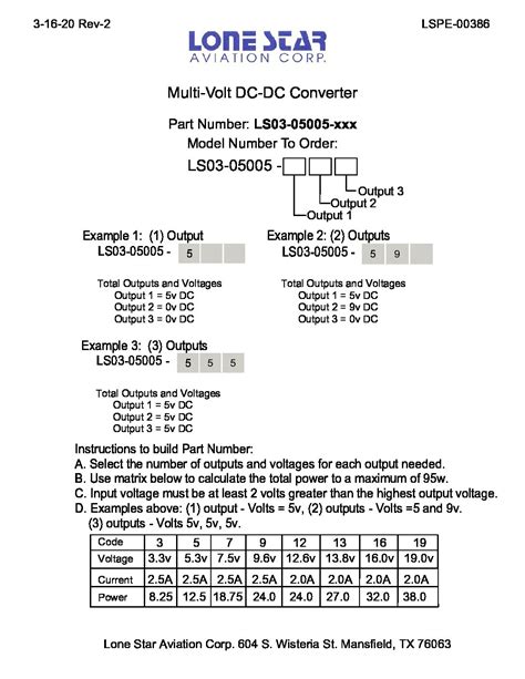 Multi-Volt DC Converter