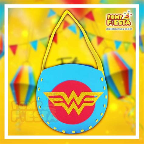 Dulcero Fomy Wonder Woman Fomy Fiesta