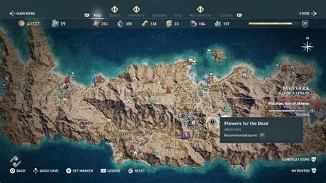 Ac Odyssey Messara Side Quests Walkthrough Assassins Creed Odyssey