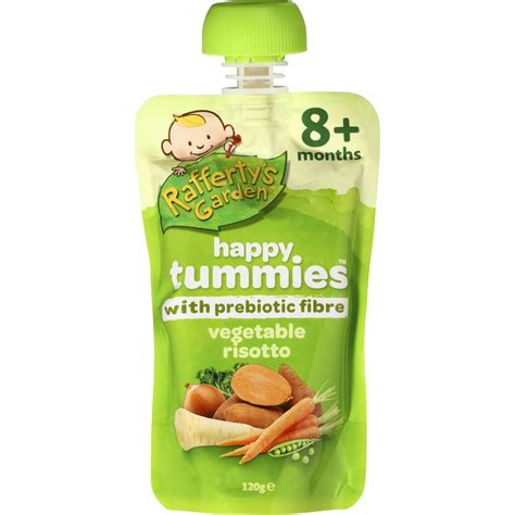 Rafferty S Garden Happy Tummies 8 Months Vegetable Risotto 120g