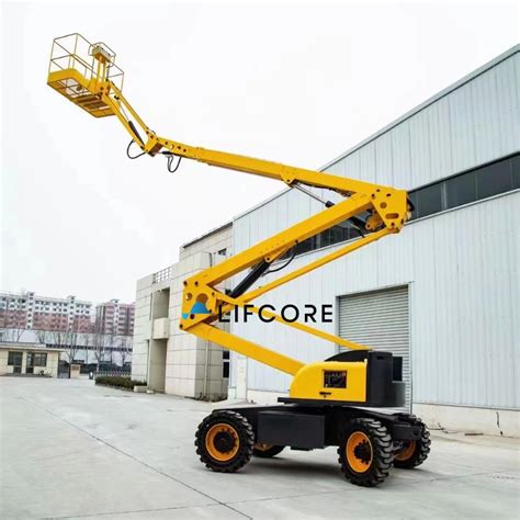 Man Lift Self Propelled Electric Lifter Articulated Telescopic Boom