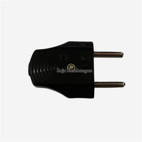 Jual Steker Arde Broco Ln Hitam Colokan Listrik Tanpa Kepala Stecker