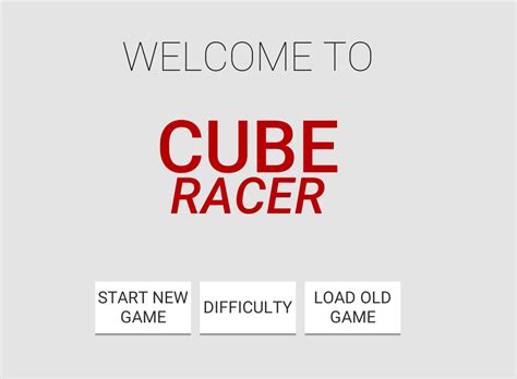 Cube Racer By Jrhusker1