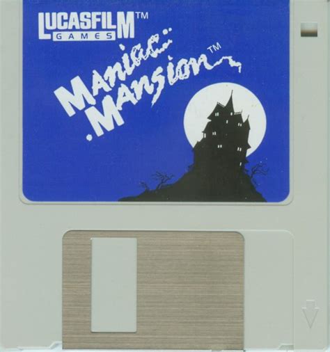 Maniac Mansion 1987 Box Cover Art MobyGames